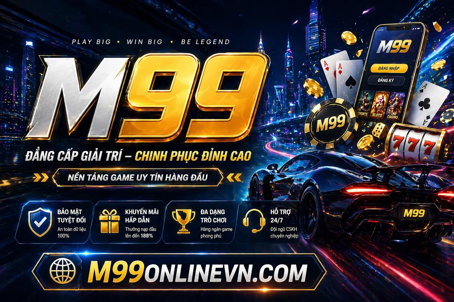 Sân vận động lớn với logo 18win1 chính thức, biểu tượng cá cược thể thao trực tuyến hàng đầu